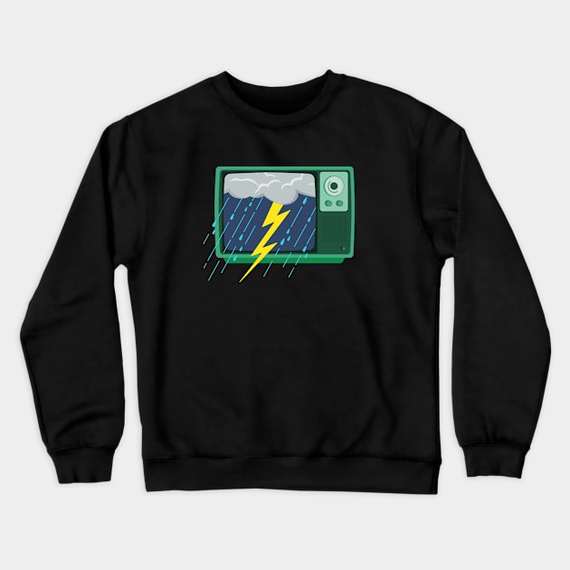 Weather Channel - Stormy Crewneck Sweatshirt by wildnotions